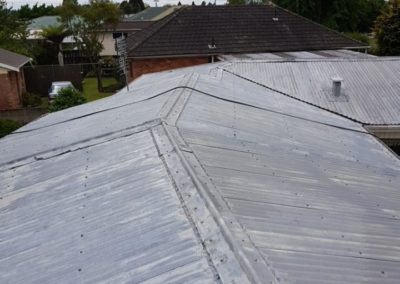 Roof is clean & ready for repairs and painting